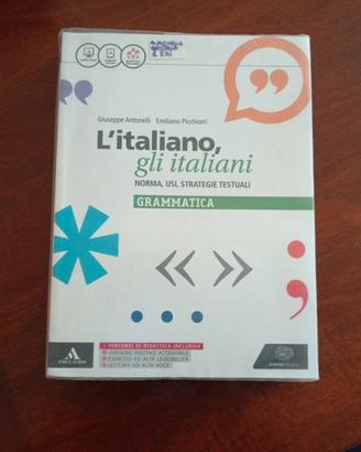 Libro scuola superiore "L'italiano, gli italiani"