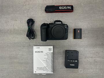 CANON EOS R6 BODY – USATA – 49.000 SCATTI