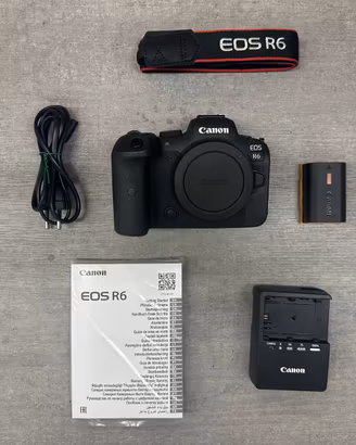 CANON EOS R6 BODY – USATA – 49.000 SCATTI