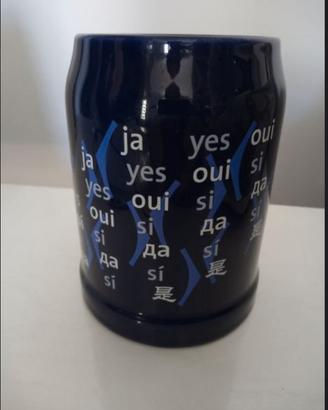 Tazza Mug "YES" plurilingue