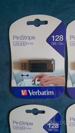 chiavetta USB Verbatim 128 GB sigillata