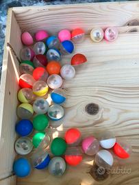 Palline con foto ciclisti anni 60