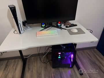 Computer gaming scrivania e monitor