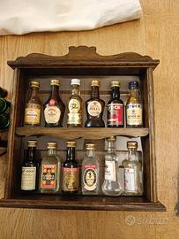 Teca bottiglie mignon