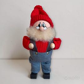 Gnomo Tomte in Legno – Ljungstroms of Sweden