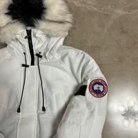 giacca goose canada bianco