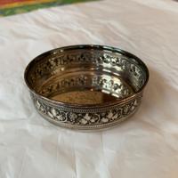 Sottobicchiere vintage in argento