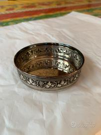 Sottobicchiere vintage in argento