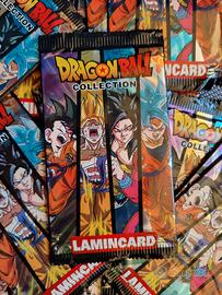 10 Bustine della serie dragon ball Z Gt Super 