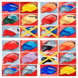 FIANCHETTO DX SERBATOIO DUCATI MONSTER 696 796