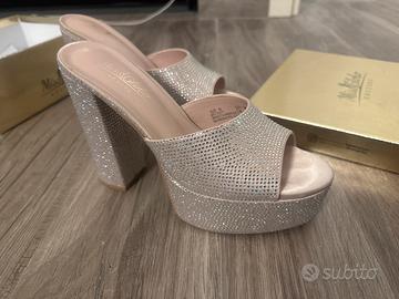 Tacchi brillanti taglia 40