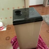 stufa a legna con relativi tubi di scarico 