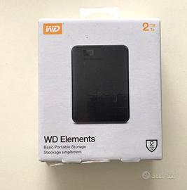 Disco rigido USB esterno WD 2TB