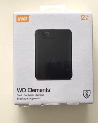 Disco rigido USB esterno WD 2TB