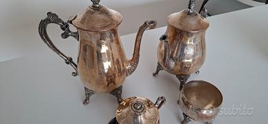Teiere vecchie placcato  argento silver plated