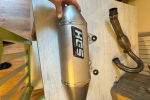 Scarico titanio hgs ktm sxf