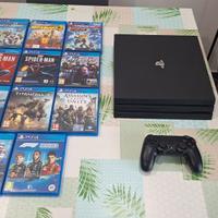 PS4 Playstation 4 PRO perfetta + 11 giochi