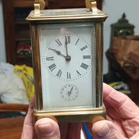 orologio da tavolo officier francese 