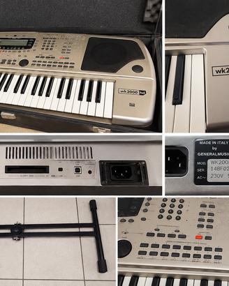 GEM WK2000 HD – Tastiera arranger 61 tasti, Hard D