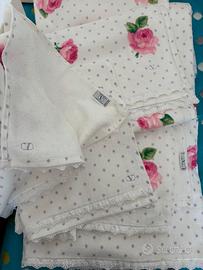 Valentino linge de maison set asciugamani 5 pezzi