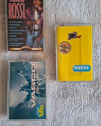 Lotto 3 Musicassette VASCO ROSSI 