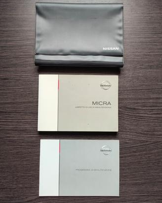 Libretto Uso e Manutenzione Nissan Micra