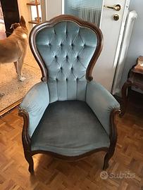 poltrona camera retrò