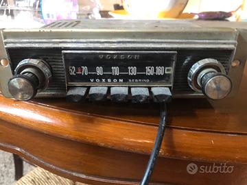 Autoradio anni 60