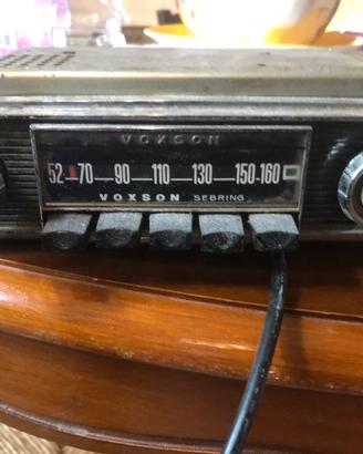 Autoradio anni 60