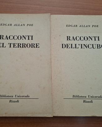 Edgar Allan Poe - Coppia di Libri