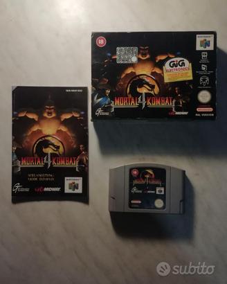 Mortal Kombat 4 Nintendo 64 N 64 1998