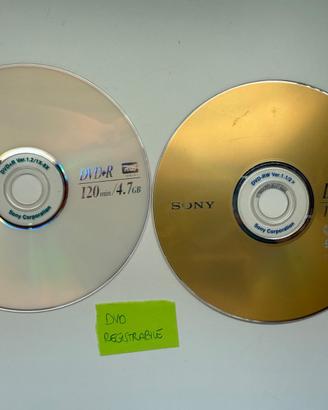 DVD Sony Riscrivibili 4.7 GB – Nuovi