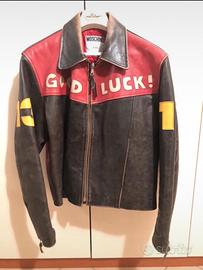 Giacca in pelle Moschino anni ‘90
