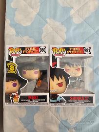 Funko Pop Maki & Shinra Fire Force