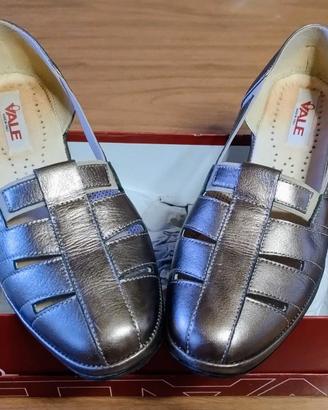 Sandali chiusi Donna VALE Pelle Oro N. 39