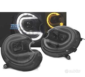 FARI XENON MINI COOPER 06-14 LED NERO