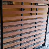 Rete matrimoniale 160x190 con doghe in legno – ott