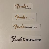 Fender decal per riparazioni