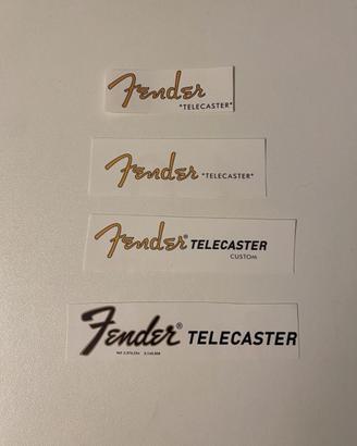 Fender decal per riparazioni