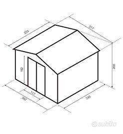 Gazebo per esterno