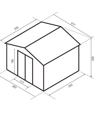 Gazebo per esterno