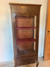 Splendida Vetrinetta antica stile liberty