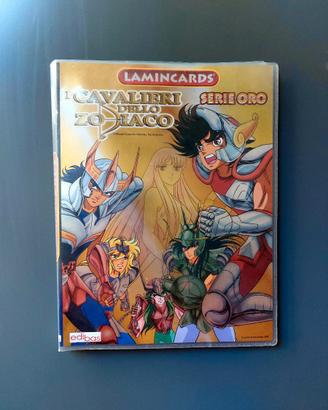 I Cavalieri dello Zodiaco Lamincards Serie Oro