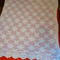 Tende fatte a mano all'uncinetto