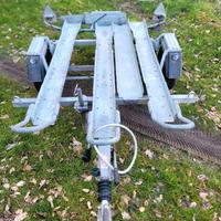 Carrello rimorchio portamoto ellebi