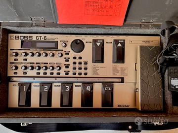Pedaliera Multieffetto Boss GT-6
