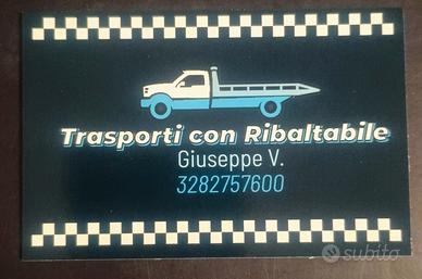 Trasporti con Ribaltabile Budrio e limitrofi