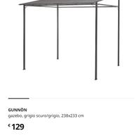 gazebo/pergola Ikea NUOVO
