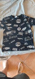maglia bimbo hot weels 8/9 anni 