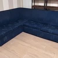 Divano ad angolo con letto estraibile